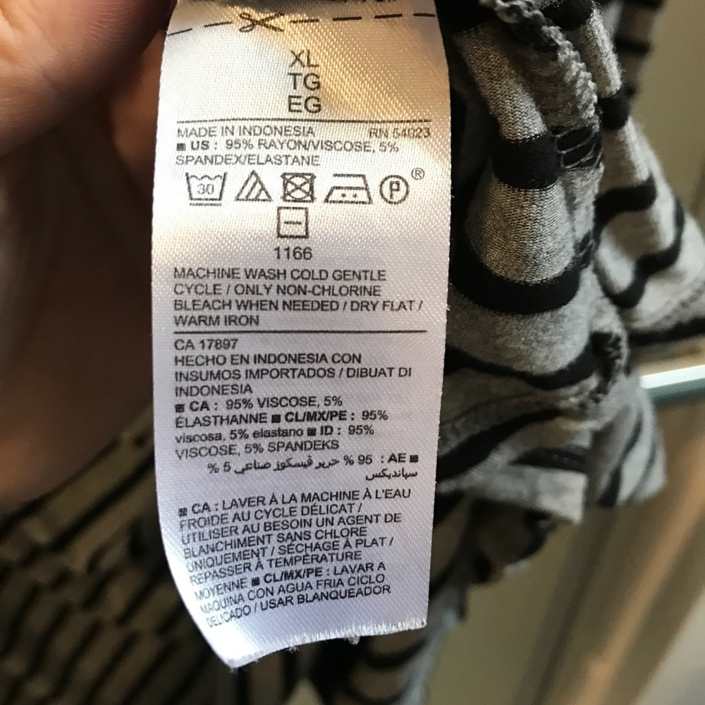 Striped swing dress - Picture 2 of 2